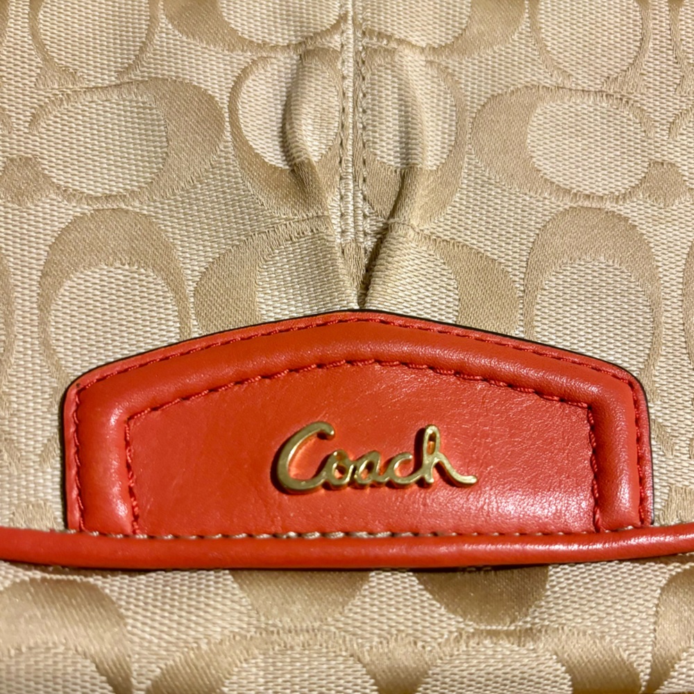 COACH Authentic Canvas Hand Bag